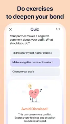 UpLuv Couples questions android App screenshot 4